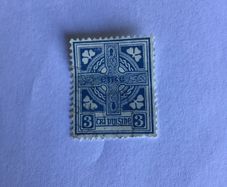 1922 Definitive Irish stamp - Celtic Cross