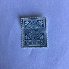1922 Definitive Irish stamp - Celtic Cross