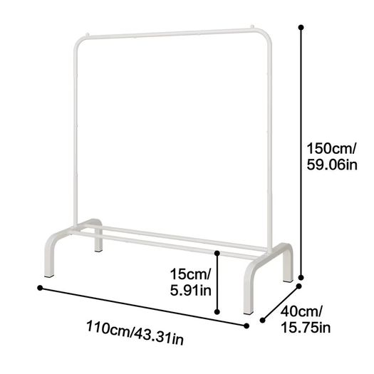 Brand New Clothes Rack, Metal Clothes Rail,