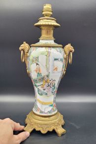 Chinese 18th / 19th Century Famille Vert Vase Amazing Quality