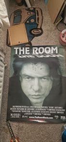 The Room Movie Poster Signed By Tommy Wiseau