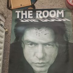 The Room Movie Poster Signed By Tommy Wiseau