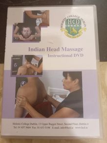 Indian Head Massage Instructional Dvd Holistic College Dublin