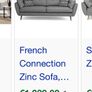 Gray fabric sofa AE Image 10