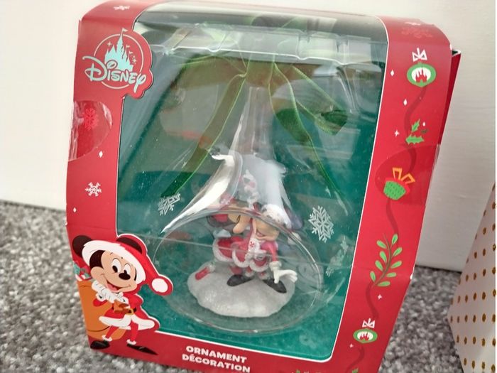 Box Of New as New Disney Christmas Ornaments and Gifts