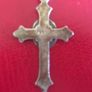 Antique Rare Silver Cross Image 2