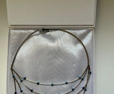 New COEUR DE LION 4 Strand Beaded Necklace