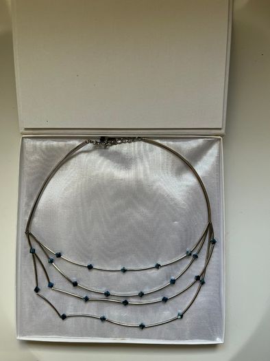 New COEUR DE LION 4 Strand Beaded Necklace