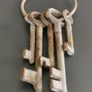 Set of old iron keys Image 3