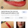 Und gretel lipstick in red shade dahlia Image 5