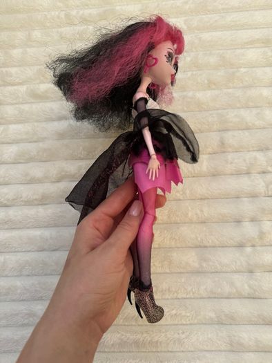 Monster High Doll Draculaura Ghouls Rule Mattel Used Very Dirty Hair Please see photos