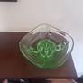 green glass sowerby bowl Image 5