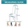 Set of 4 Stretch Dining Chair Slipcovers Image 7