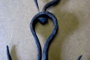 Old Irish blacksmith made hanging hook