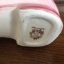 Vintage Pink Staffordshire pottery vase and boot planter Image 9