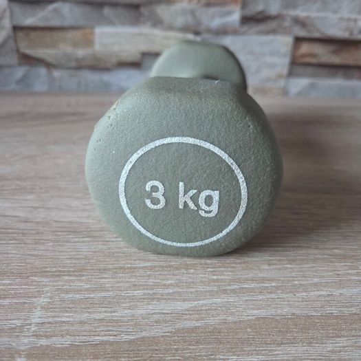 One 3kg Reebok Dumbell