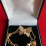 Guess Woman Bracelet Butterfly Zircons Golden Steel Image 2