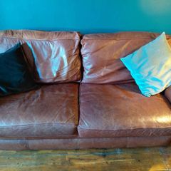 Vintage leather sofa