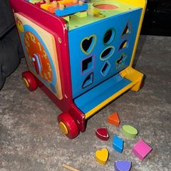 Wooden Walker Cube