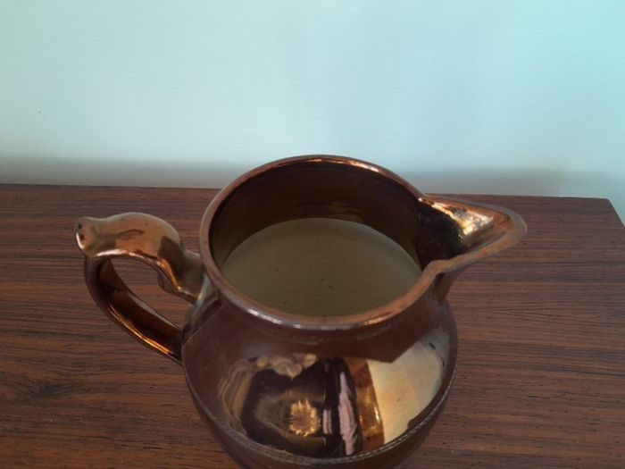 Victorian Copper Lustreware Jug