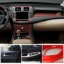 5M Line Car Van Interior Decor Red Point Edge Gap Door Panel Accessories Molding Image 3