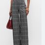 Spanx Wide Leg Plaid Pants Image 2