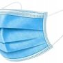50x (1 box) New Protection 3-Layers Fabric Mouth Cloth Nose Face Mask #857 Image 4