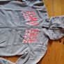 BNWT Age 12-13 Grey Converse Hoodie Image 2
