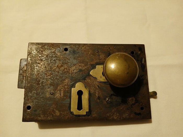 Old door lock