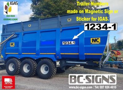 Machinery Decals made...