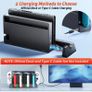Switch Controller Charger Dock Station for PSP Gaming Console Compatible with Nintendo Switch & OLED Model Image 6