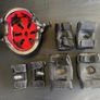 REKD Elite 2.0 Helmet + Knee Elbow & Wrist Pads S/M Unused Image 2