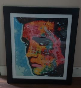 Framed Diamond Art of Elvis