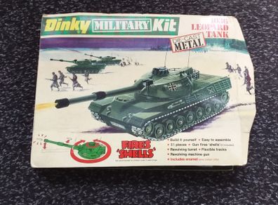 Vintage Dinky Military Kit 1036 - Leopard Tank - 1974