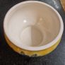 Vibrant Hand-Painted Ceramic Cafe au Lait Pinch Bowl. Image 6