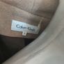 Calvin Klein beige woolen ladies midi length coat size UK16 EU44 Perfect condition Image 9