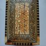 Wooden Box from Egypt.  5x3x1.5 inch. Lined. Image 2