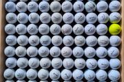 100 Branded golf balls
