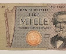 Italy 1000 Lire 1973 Banknote