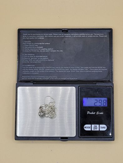Sterling Silver Necklace with Pendant