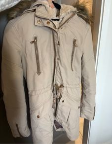 Womens Bershka Heavyweight Parka Jacket
