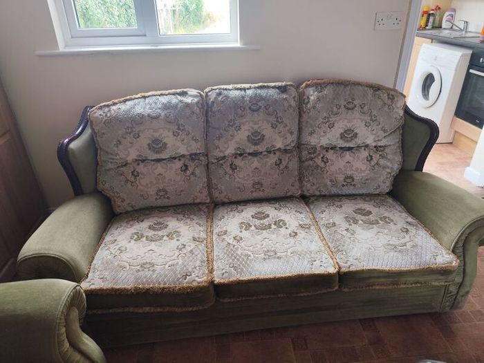 sofa + armchair