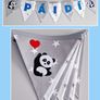 Eco-Friendly Personalised Cotton Bunting Made to Order Image 6