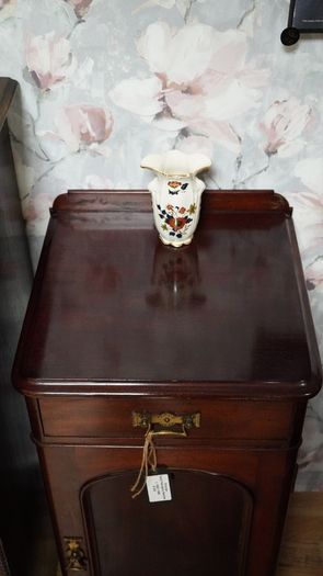 Victorian Solid Mahogany Bedside Cabinet