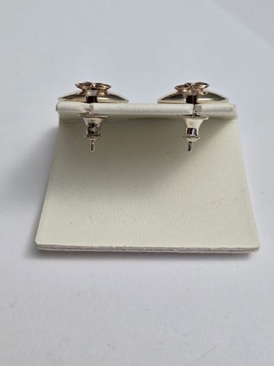 Brand New 925 Silver & 9ct Gold Earrings