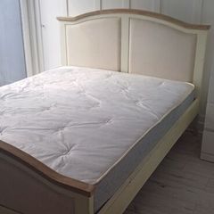 king size bed and mattress will swop for Decent Double