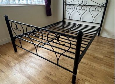 double bed frame