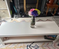 Modern White Coffee Table