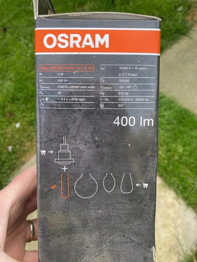 osram led vintage 1906