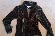 Massive Dutti Girls Dark green Emerald Cardigan 110cm-134